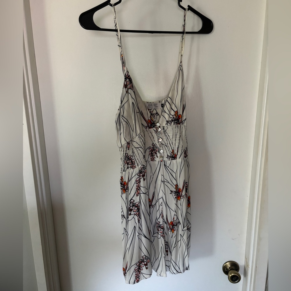 Ava Sky romper, size medium, worn once
